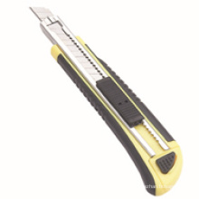 2015 Wholesale Cheapest Safety Utility Knife with Rubber Grip